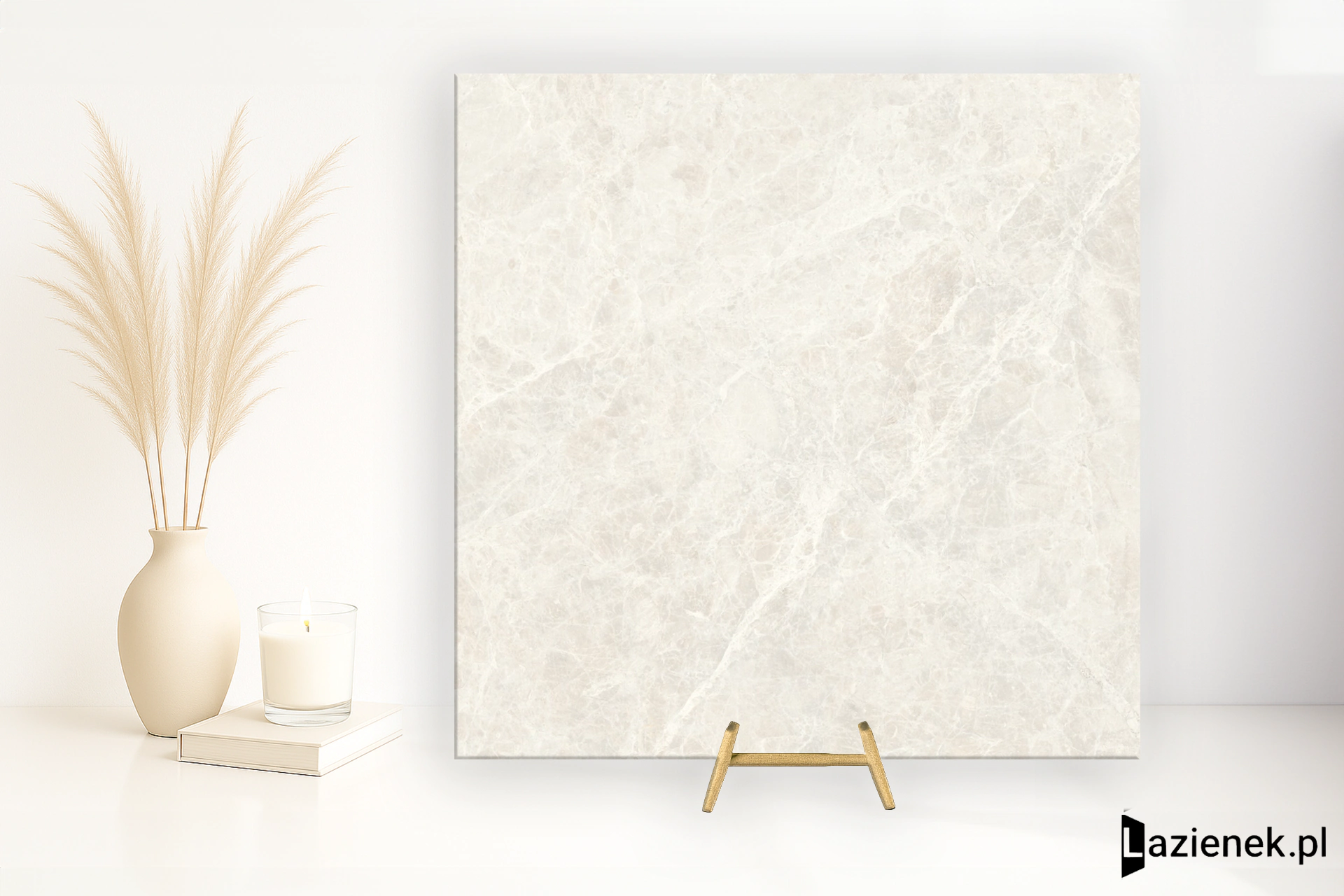 Graniti Fiandre Marble Lab Dama Bianca aksamitna 60x60 cm gr. 8 mm - płytka rektyfikowana / AF325X860